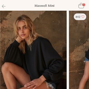 Free people maxwell mini pullover